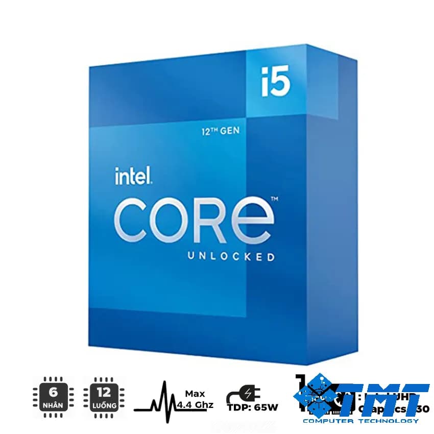 Bộ VXL Intel Core i5-12400