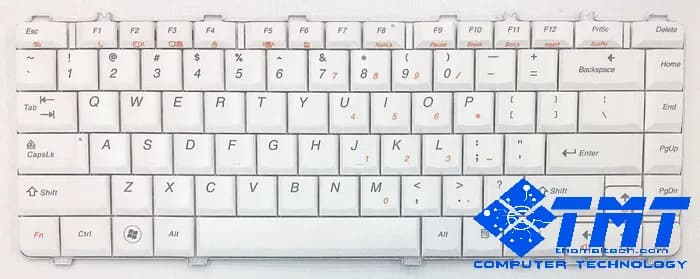 Bàn phím Lenovo Y450 trắng