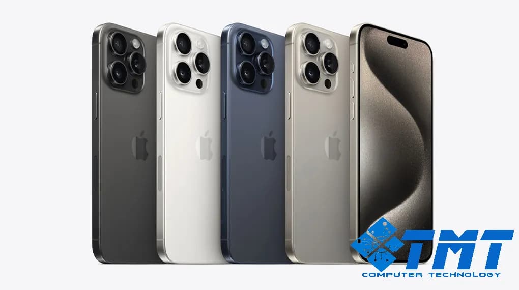 iPhone Điện Thoại 15 PRO MAX 1TB Titan đen Chính Hãng VNA
