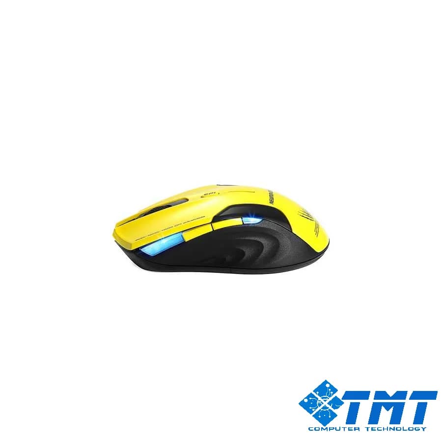 Chuột Không Dây Newmen Gaming E500-WH (Trắng Xám)