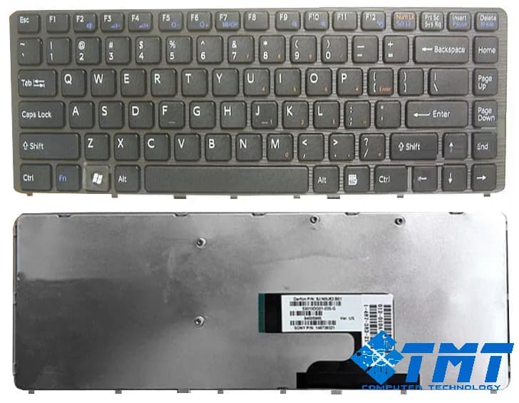 Bàn phím Sony NW màu đen k bệ UK