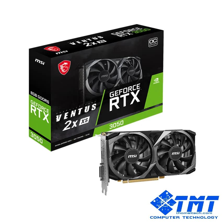 VGA MSI RTX 3050 VENTUS 2X XS 8GB OC