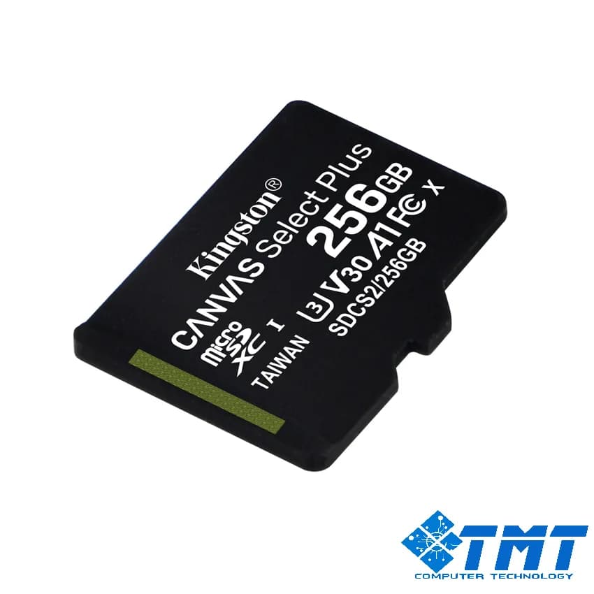 THẺ NHỚ KINGSTON 256GB MICROSD SELECT PLS 100R CLASS 10 SDCS2/256GBSP (KHÔNG ADAPTER)