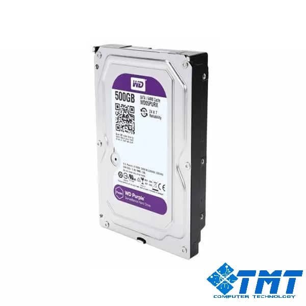 Ổ Cứng HDD 500GB WD Purple chuyên CAMERA