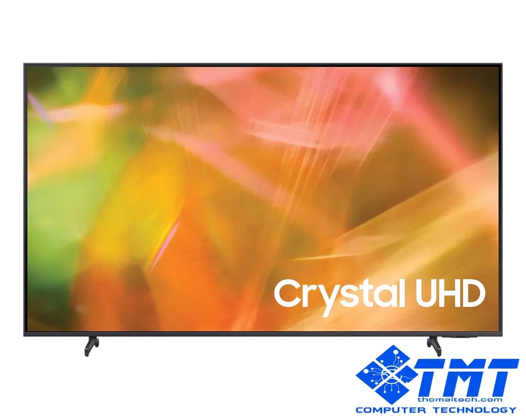 TV Samsung 65-inch 4K AU8000 không viền 3 cạnh