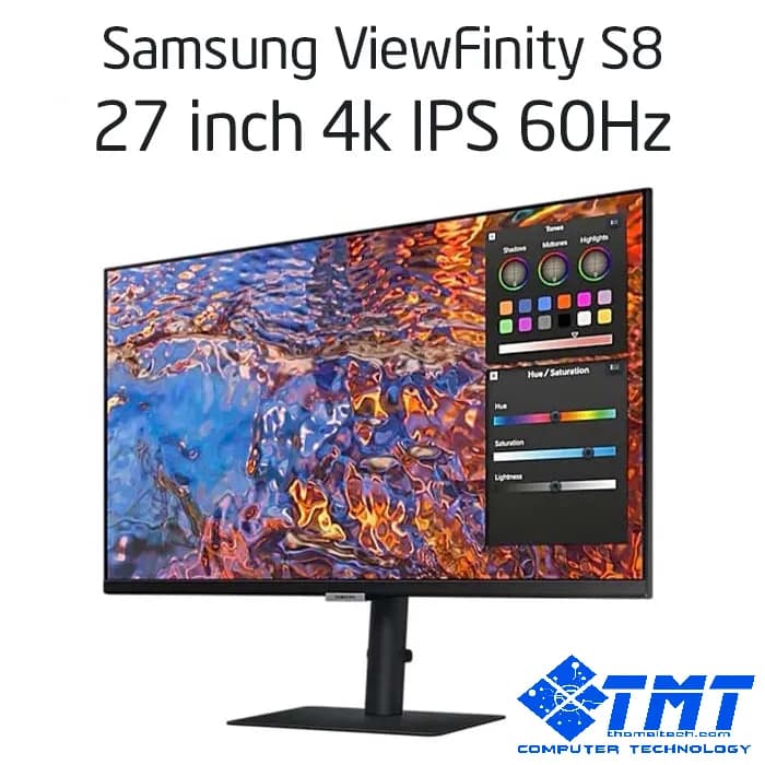 Màn hình SAMSUNG ViewFinity S8 LS27B800PXEXXV ( 27 inch - 4k - IPS - 60Hz - USC-C - RJ45 )