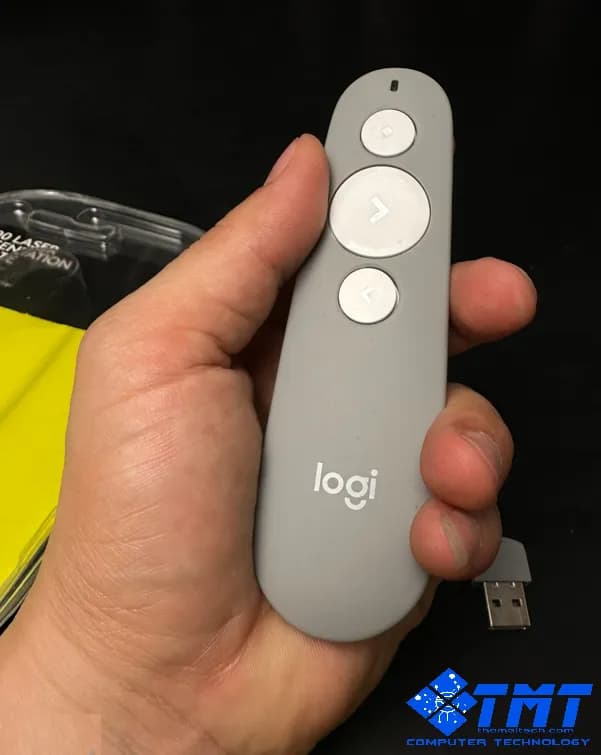 Bút trình chiếu LOGITECH R500 Xám