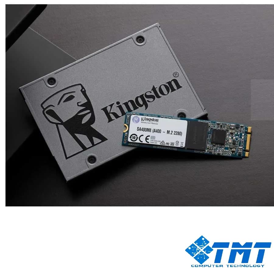 ổ SSD Kingston 240GB A400 TLC - M.2 2280 SATA3; R/W 500/350MBps; TBW 80TB
