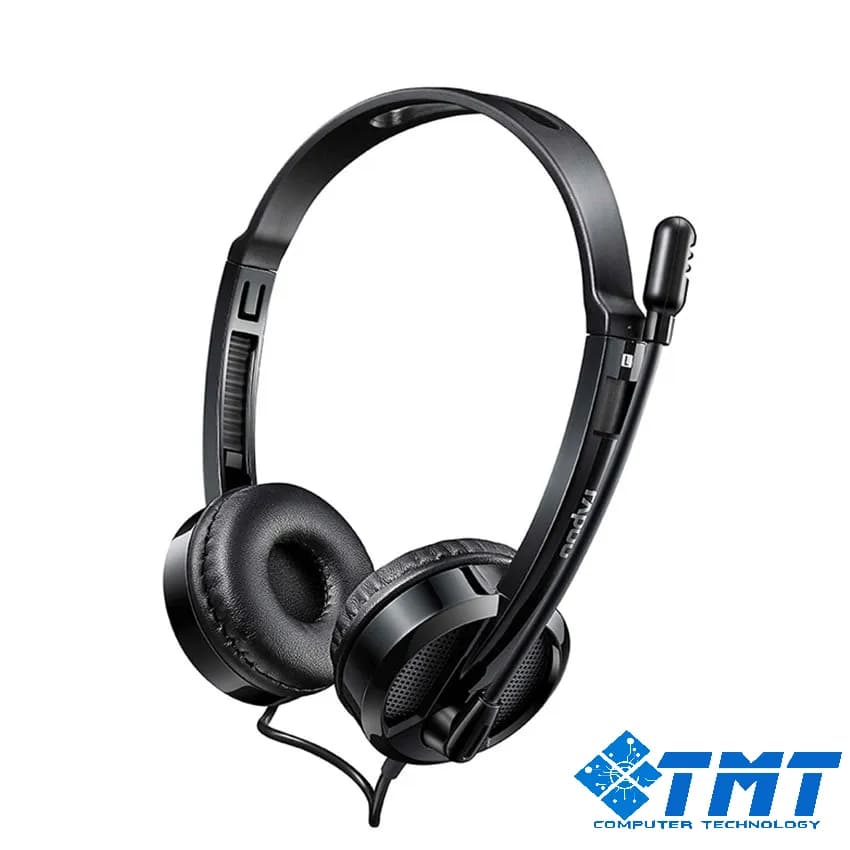 Tai nghe Rapoo có dây H120 Stereo Black