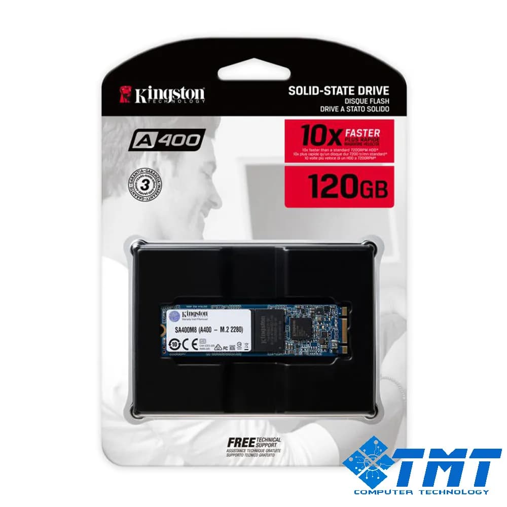 Ổ cứng SSD Kingston 120GB A400 M.2 2280 SATA3 SA400/120G
