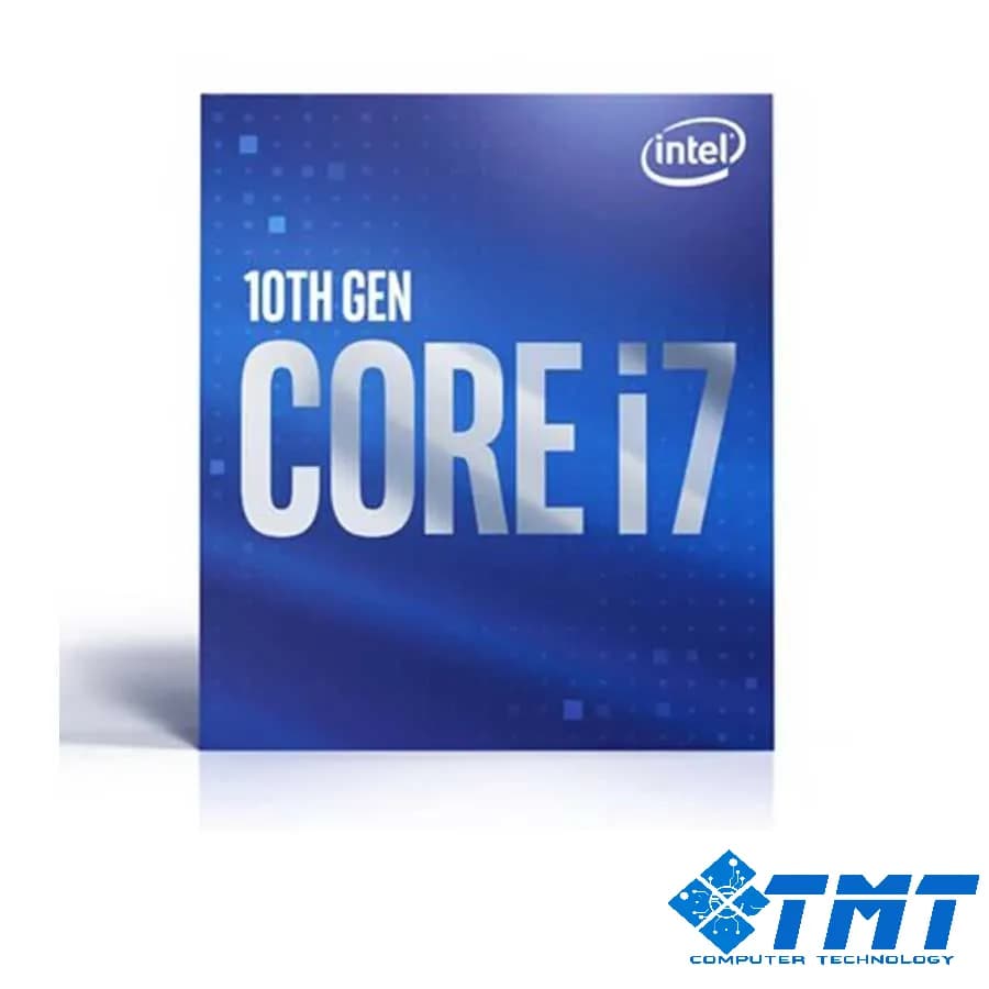 Bộ VXL Intel Core I7-10700 - 8x2.9GHz, 16MB, 14nm, UHD630 350Mhz, 65W, LGA1200, Comet Lake, Hàng Chính Hãng