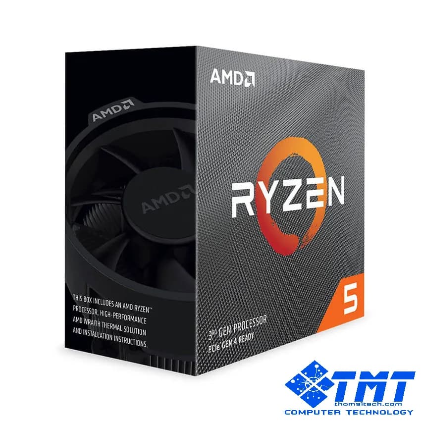 CPU AMD RYZEN 5 3600 (3.6GHZ TURBO UP TO 4.2GHZ, 6 NHÂN 12 LUỒNG, 35MB CACHE, 65W)