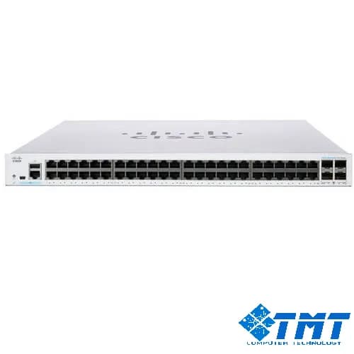 Thiết bị chuyển mạch Cisco Business CBS250-48T-4G-EU Cisco 48 10/100/1000 ports, 4 Gigabit SFP