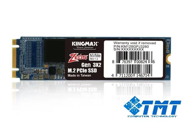 SSD KINGMAX Zeus 512GB PQ3480 NVMe M.2 2280 PCIe Gen