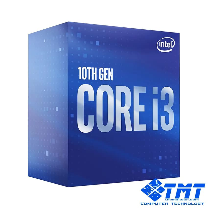 Chíp CPU Intel Core i3-10100F (6M Cache, 3.60 GHz up to 4.30 GHz, 4C8T, Socket 1200, Comet Lake-S)