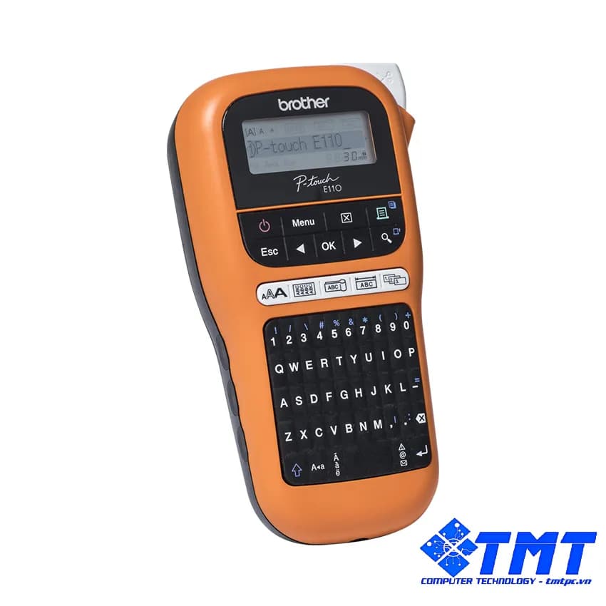 Máy in nhãn cầm tay Brother P-touch E110