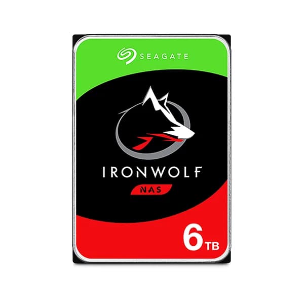 Ổ Cứng HDD NAS Seagate IronWolf 6TB 3.5" - 256MB Cache, 5400RPM