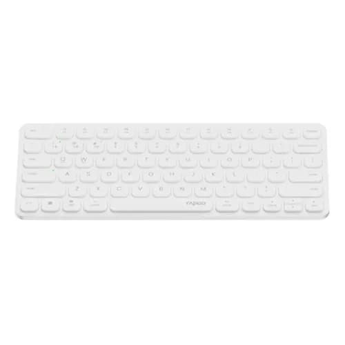Bàn phím máy tính không dây Rapoo E9050L Multi-mode White 12846