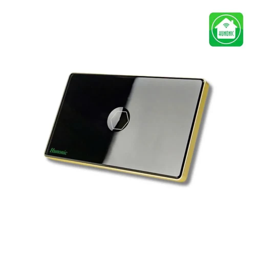 Công tắc cảm ứng BLE Premium 1 Nút, HV, màu Đen