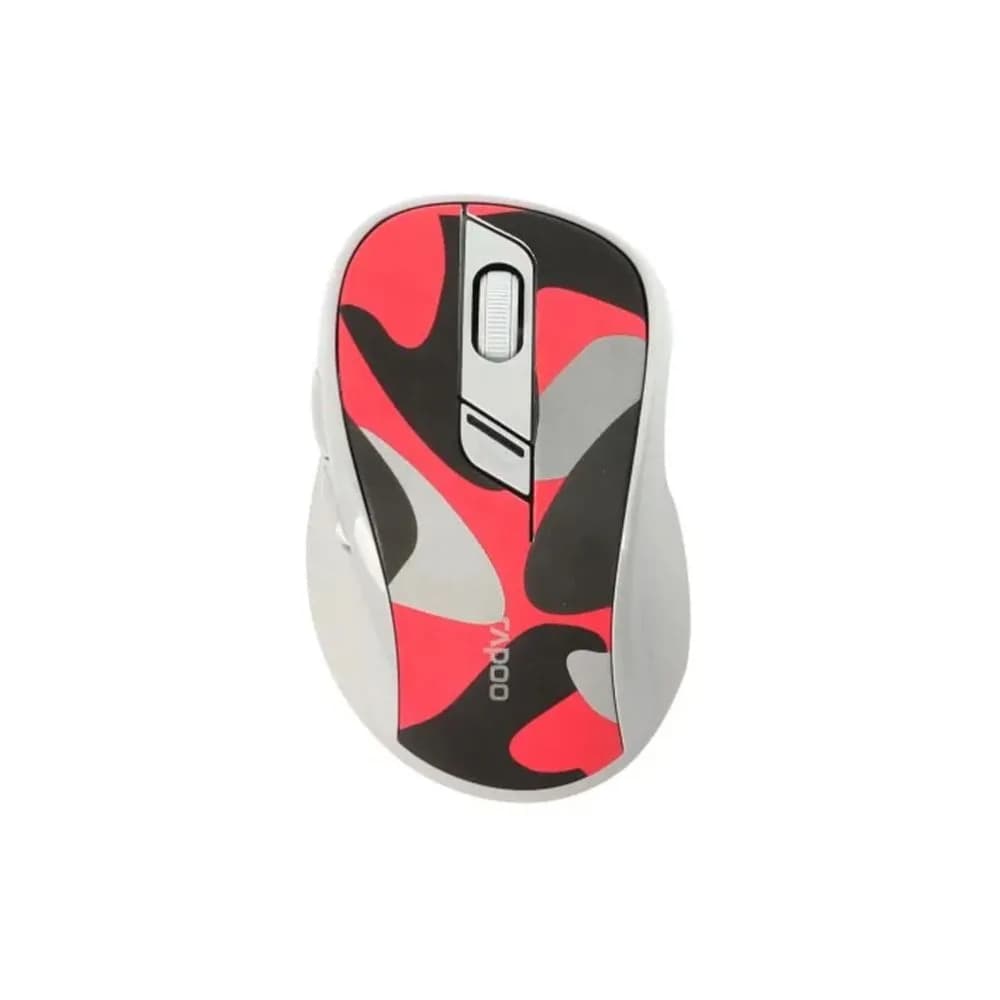 Chuột máy tính không dây RAPOO M500 Silent Red-18111