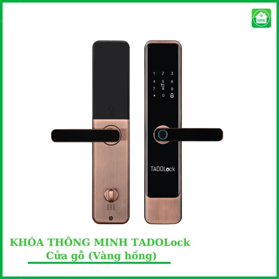 Bộ Khóa cửa thông minh TADOLock TDL68, màu đen (Gỗ)