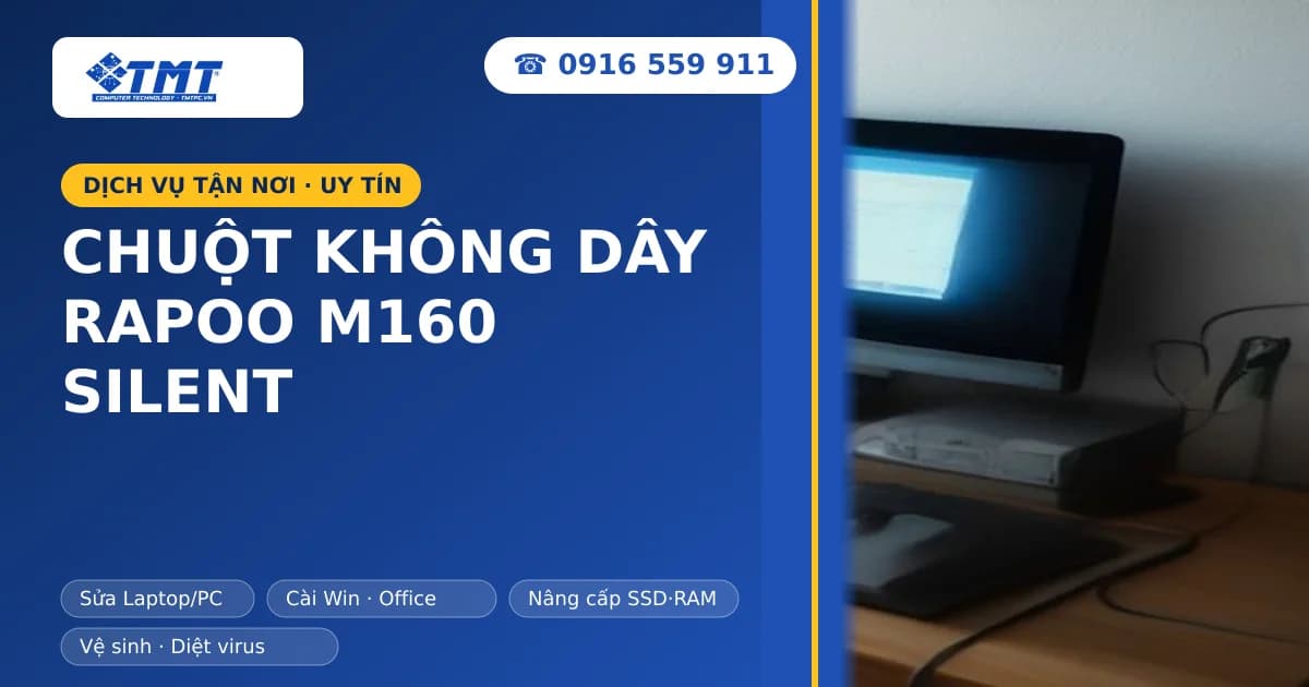 Chuột Không Dây Rapoo M160 Silent Chính Hãng Tại Hải Phòng