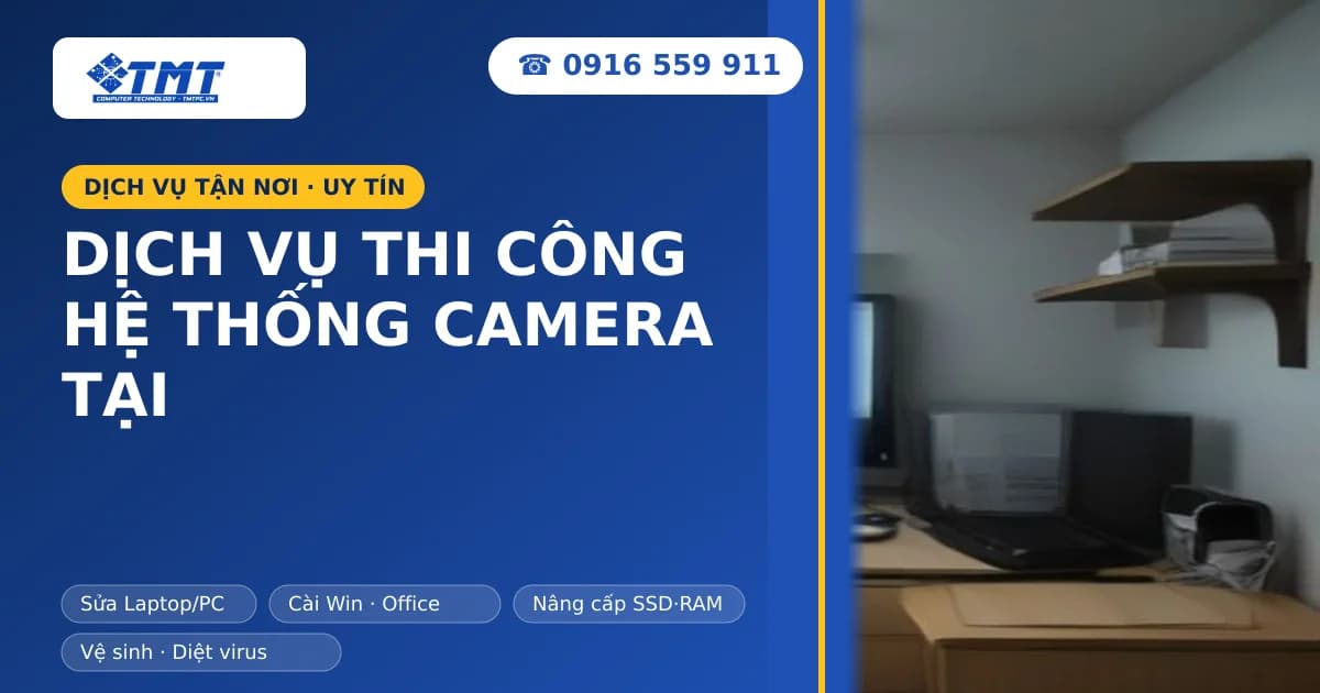 Dịch Vụ Thi Công Hệ Thống Camera Tại Hải Phòng Uy Tín, Chuyên Nghiệp Nhất