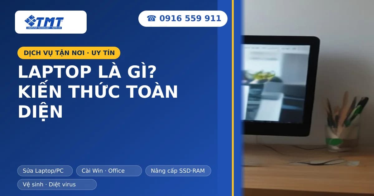 Laptop là gì? Kiến thức toàn diện về máy tính xách tay tại Hải Phòng