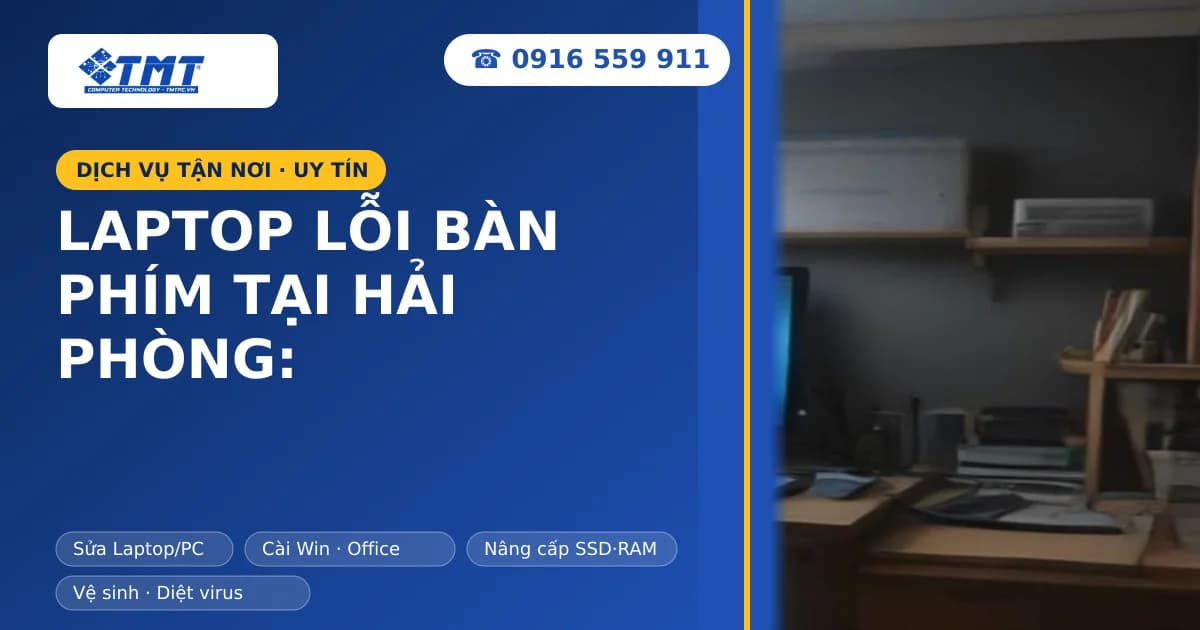 Laptop Lỗi Bàn Phím Tại Hải Phòng: Nguyên Nhân, Dấu Hiệu và Địa Chỉ Sửa Chữa Uy Tín