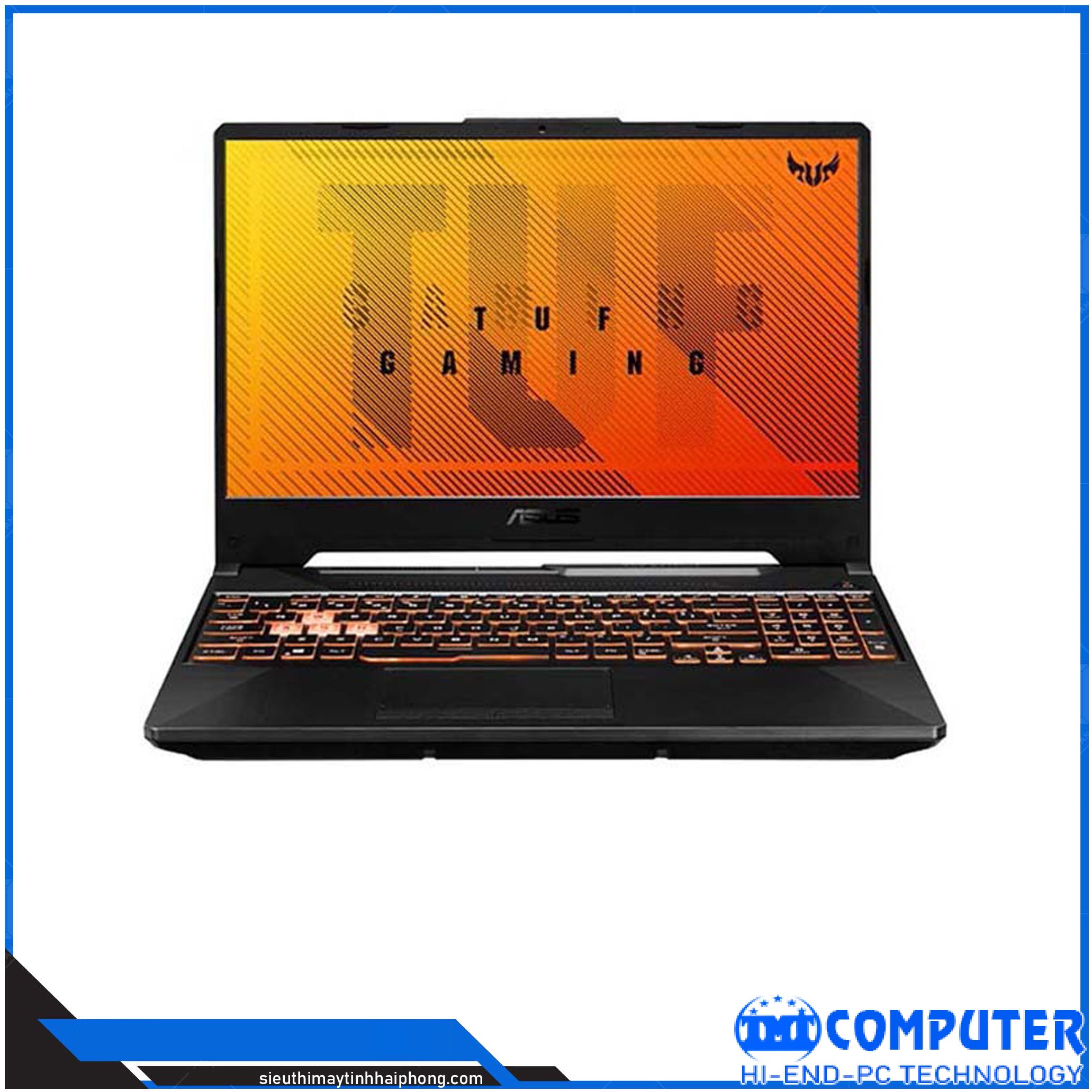 Laptop ASUS TUF Gaming F15 FX506HC-HN144W (Core™ i5-11400H | 8GB | 512GB | RTX™ 3050 4GB | 15.6 inch FHD | Win 11 | Đen)