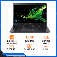Laptop Acer Aspire 3 A315-57G-573F Đen 15.6 FHD/I5/1035G1/ 8GB 512GB SSD 