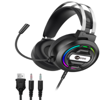 Tai nghe trùm đầu gaming Lecoo HT401 - MIC, USB
