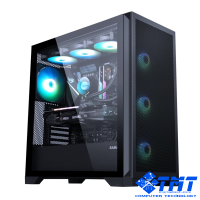 Vỏ Case SAMA 4502 Black (ATX - 3 Fan ARGB)