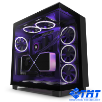 Vỏ Case NZXT H9 Elite All Black (Mid Tower / Màu Đen) CM-H91EB-01