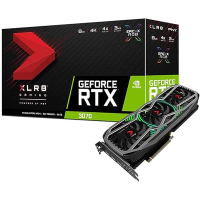 VGA PNY GeForce RTX 3070 8GB XLR8 Gaming REVEL EPIC-X RGB Triple Fan LHR (VCG30708LTFXPPB)