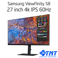 Màn hình SAMSUNG ViewFinity S8 LS27B800PXEXXV ( 27 inch - 4k - IPS - 60Hz - USC-C - RJ45 )