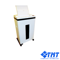 QS-Q8-Auto Máy hủy tài liệu Q.Shredder Q8-Auto công xuất hủy vụn 8 tờ A4, 2x10mm, 23L. Hủy giấy/CD/ thẻ tín dụng/ ghim kẹp. Khay để giấy, chế độ hủy tự động từng tờ