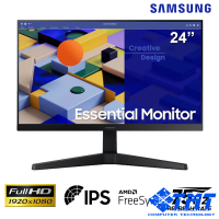 Màn hình Samsung viền mỏng 24-inch LS24C310EAEXXV - IPS 1920x1080; 250cd/m2; 5ms; 75Hz, D-Sub+HDMI (kèm cáp)